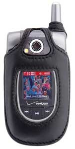 OEM Verizon Brand Leather Case with Swivel Belt Clip for LG VX8300
