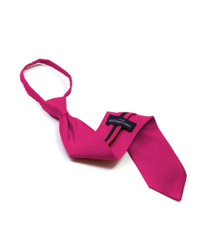 Dont have enough time to spend to tie a knot? Zip closure allows for an adjustable fit and theres no need to tie a knot. Our solid poly zipper ties combine the look of a traditional solid tie with the ease and convenience of a zipper tie.