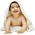 Organic/Fairtrade Hooded Baby Bath Towel 80x80cm