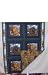 Kennel Club Quilted Throw 43"x52" featuring Black Labs and Golden Retrievers
