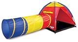 Merchsource 1640402 Discovery Kids Play Tent and Tunnel