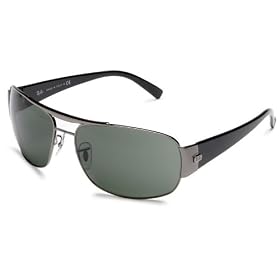Ray-Ban Men's 3357 Double Bridge Sunglasses