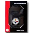 Pittsburgh Steelers Executive Leather Money Clip/Card Holder (Boxed) - NFL Football Fan Shop Sports Team Merchandise