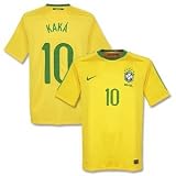 10-11 Brazil Home Jersey + Kaka 10 10-11 Brazil Home Jersey + Kaka 10