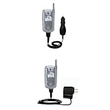Essential Kit for the Motorola E815 - includes Car and Wall Charger with Rapid Charge Technology - Gomadic Brand w/ TipExchange Technology