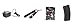 Lancer Tactical Airsoft LT-12BK AEG KeyMod 10-inch Polymer Edition - Black