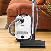 Miele S2120 Delphi Canister Vacuum   Lotus White