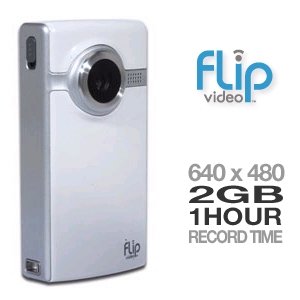 Flip Ultra Series Camcorder, 60-Minutes (White) OLD MODEL