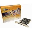 Cables Unlimited IOC-5300 USB 2.0 and Firewire 1394a PCI Card Includes Ulead Software