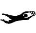 Soccer - Diving Keeper Decal Sticker