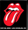Rolling Stones "Classic Tongue" giclee on canvas, 46 x 46