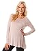 Buying A Pea in the Pod: Inner Bliss Long Sleeve Scoop Neck Sharkbite Hem Maternity T Shirt Stores