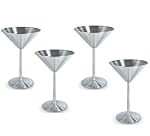 Best price Stainless Steel Martini Glasses Finish