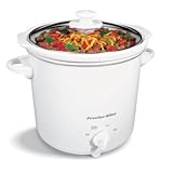 Hamilton Beach 4 Qt White Round Slow Cooker 290086