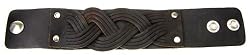 Genuine Leather Bracelet - Length: 9" - Width: 40 mm