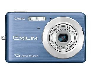 Casio EXILIM EX-Z77 BE Digitalkamera (7 Megapixel, 3-fach opt. Zoom, 2,5