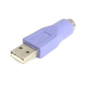 Replacement PS/2 Keyboard to USB Adapter - M/F