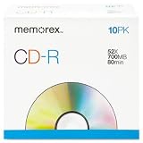 CD-R Discs 700MB/80min 52x Silver 10/Pack