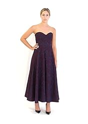 Strapless Jacquard Floral Print  Dress