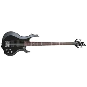 ESP LTD Standard F104 Electric Bass Guitar (Black)