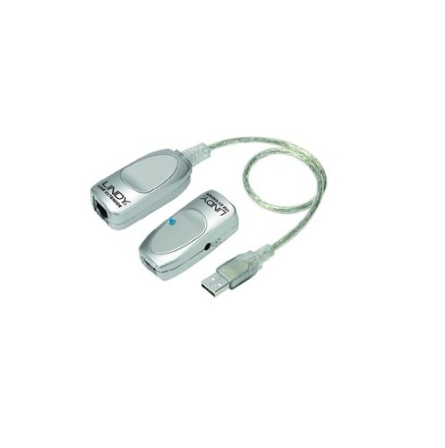 LINDY USB Extension - CAT5 USB Extender (Up to 50m) LINDY USB Extension - CAT5 USB Extender (Up to 50m)