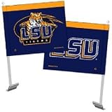 LSU Car Flag