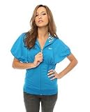 Luxirie by LRG - Luxirie by LRG The Wild Beast S/S Zip Hoody,Sweatshirts for Women