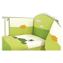 Savannah Frog Baby Crib Bedding Set