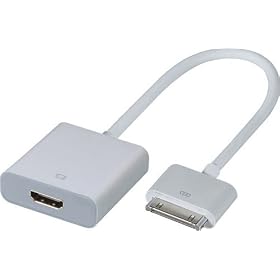 Hot Gadget!!! FREE DELIVEY iPad to HDMI Adapter Cable Connection Kit for iPad iPod iPhone 4 3GS 3G - 12 Month Warranty >>> THT Trade --- 1119