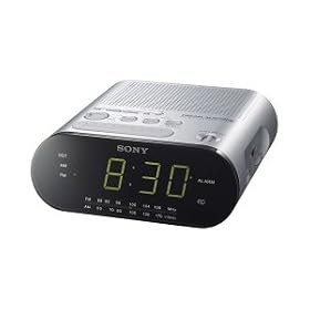Sony ICFC218S Clock Radio (Silver)