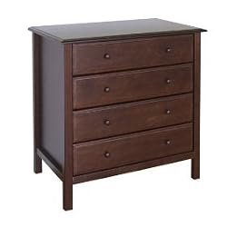 DaVinci Roxanne 4-Drawer Dresser, Espresso