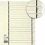 Hamelin Papierbrands 06457 Trennblatt mit Perforation, Kraftkarton (RC), 230 g/qm, A4, 240 x 300mm, chamois