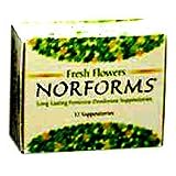 Norforms, Suppositories Fresh Flowers size - 12 each, Special Price Offer