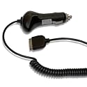 EASYi - Car Charger Black For Apple iPod All Generations and Apple iPod 2009 Models: (Nano 4th & 5th Generation with Camera 8GB 16GB, iPod Touch 3rd Generation 8GB 32GB 64GB , New iPod Classic 160GB 7th Generation , Apple iPhone 3G & 3GS, FCC, RoHS certified)