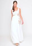 The Olian Bridal & Evening Empirewaist Gown with Satin Sash