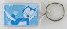 Felix the Cat 'Sleeping' Lucite Key Chain