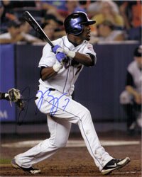 Signed Reyes, Jose (New York Mets) 8x10 Photo