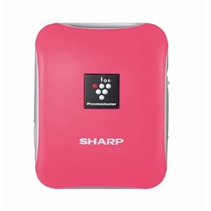 【クリックで詳細表示】SHARP プラズマクラスター搭載 イオン発生機 モバイルタイプ ピンク系 IG-DM1S-P： ホーム＆キッチン