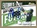 Carl Crawford autographed Baseball Card (Tampa Bay Rays) 2003 Bowman Futures Game Game used jersey s