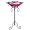 Magic Mist Floor Fountain Ornate Stand - Cranberry Bowl (With Free Magic Mist Witch Fogger)