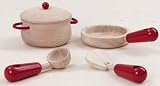 from Wonderworld Wonderworld Wooden Cooking Set Model ww-4516
