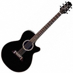 EF 261 SBL Acoustic Electric Guitar Gloss Black