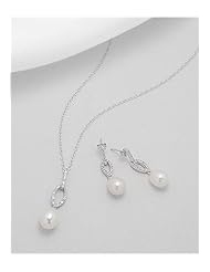 CZ Earrings In 92.5 Sterling Silver