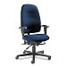 Granada Series High Back Multi-Tilter Chair, Navy Blue Fabric (GLB32173NBKIM14)