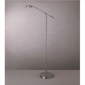George's Reading Room 64.75 Floor Lamp with Metal Shade