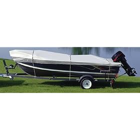 Snug Harbor Trailering Cover (14\'-16\' V-Hull, Tri-Hull Runabouts, Aluminum Bass Boats, Beam 90\) By Attwood Corporation by