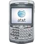 Silver AT&T GSM Original OEM Full Complete Housing for BlackBerry Curve 8300 8310 8320 Faceplate with Lens Trackball Keypads Joystick Navigate Ring