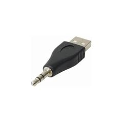 USB/Klinke Adapter, USB Stecker A auf  3,5mm Klinke Stecker