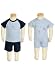 Apparel : Bebini 3-Pc Sailor Bunny Romper, Tee & Shorts Set