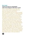 Twenty-Two Tips on Typography